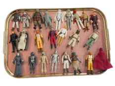 Collection of Star Wars figures.