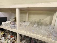 Thomas Webb crystal, Denby, Royal Worcester, cased cutlery, etc.