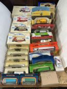 Collection of Diecast toy vehicles including Corgi, Mobil, Matchbox, etc.