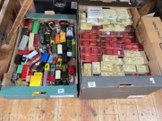 Collection of Diecast vehicles including Matchbox, Yesteryear, etc.