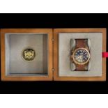 Oris Carl Brasher Chronograph, limited edition, complete with boxes,