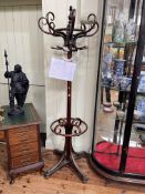 1920's Bentwood hallstand with local history.