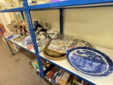 Collection of Spode Georgian Series, Cloisonné vase, Babycham glasses, Oriental wares,