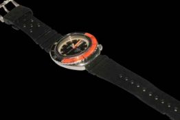 Squale 100 Atmos Saphir ocean diver wristwatch.