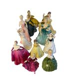 Collection of Royal Doulton, Staffordshire,