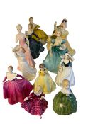 Collection of Royal Doulton, Staffordshire,