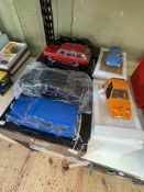 Two Best of Show models, Mercedes 180 D and Tatra 603, two KK scale 1:18 Mercedes SSK and W123T,