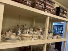 Collection of early porcelain, figurines, commemorative wares, etc.