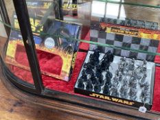 Boxed Star Wars Saga Edition chess set.