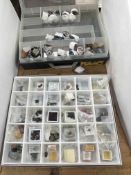 Collection of gemstones, gem sets, etc.