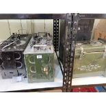 WWII military radio receiver, wireless set No 19 MKIII Canadian receiver,