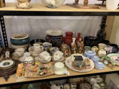 Hummel figures, ruby glass, Worcester, Wedgwood, Beswick, Royal Winton, barometer, etc.