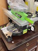 As new Evolution mitre-table saw.