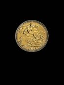 1982 gold half sovereign.