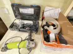 Cordless pressure washer, angle grinder and multi tool (3).