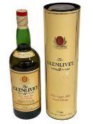 Glenlivet 12 year Pure Single Malt Scotch Whisky.