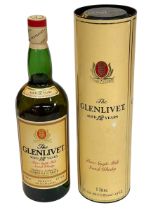 Glenlivet 12 year Pure Single Malt Scotch Whisky.