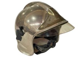 Gallet fire helmet marked Sapeurs Pompiers, 26cm.