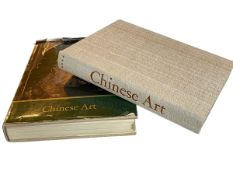 Two volumes on Chinese Art, 'The Minor Arts II' and 'Bronze, Jade, Sculpture and Ceramics'.