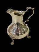 Victorian silver cream jug by Daniel and Charles Houle, London 1860, 10cm.