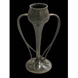 Liberty English pewter #29 vase, 25cm.