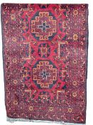 Eastern design carpet runner 3.85 by 0.75.