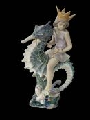 Lladro figurine 'Prince of the Sea', 31cm.