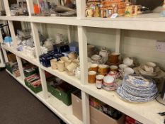 Large collection of china including teawares, dinnerware, Aynsley, Wedgwood, etc.