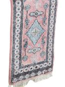 Hand knotted Caucasian carpet runner, 3.00 by 0.82.