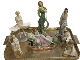 Peggy Davies Lillie Langtry together with six more stylish figures.