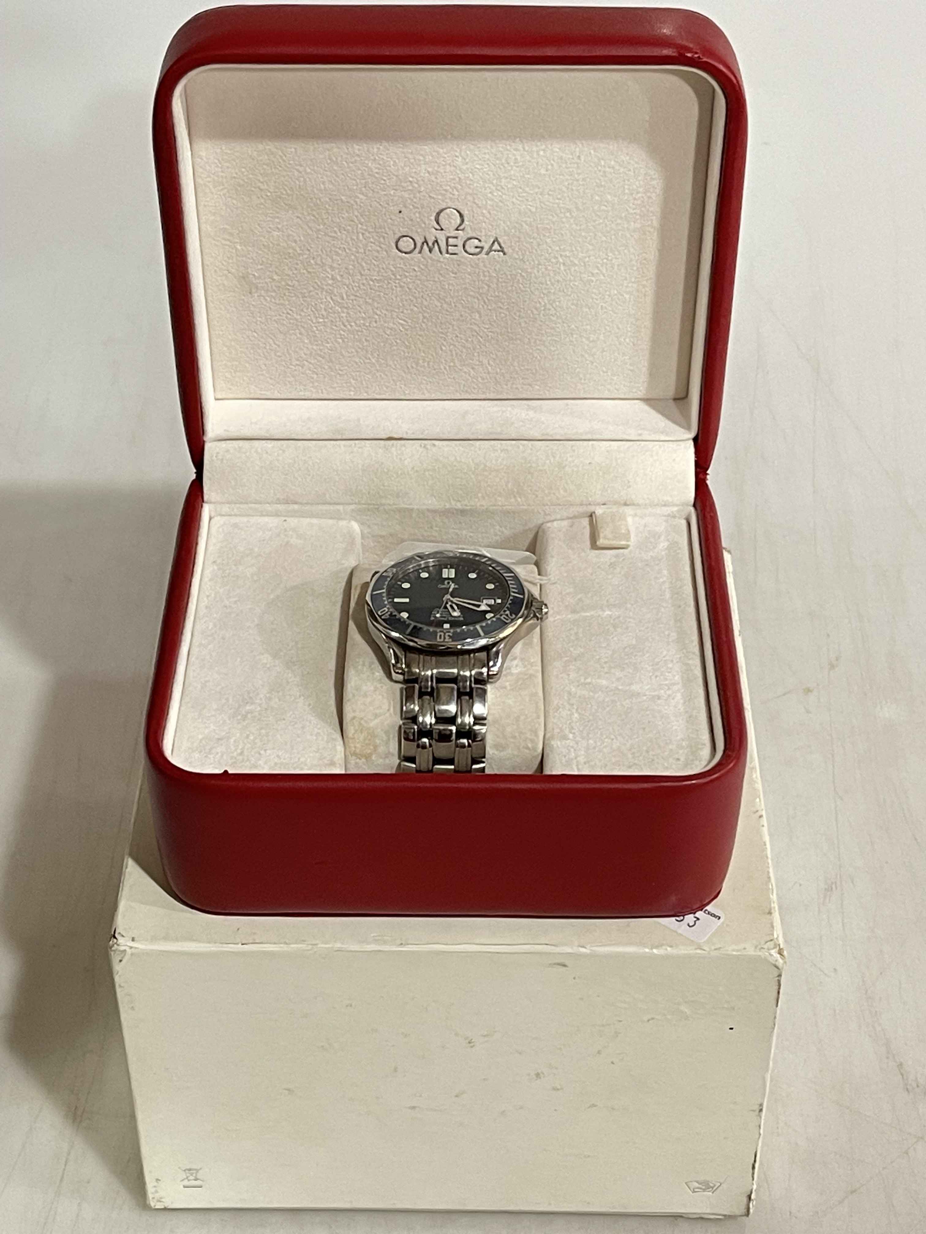 Omega Seamaster Professional Chronometer 300m, with box and some papers.