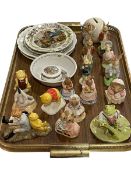 Royal Doulton Beswick Beatrix Potter figures, plates, etc, many with boxes.