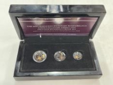Tristan Da Cunha, Three-Coin Proof Sovereign Set 2018, consisting of sovereign,