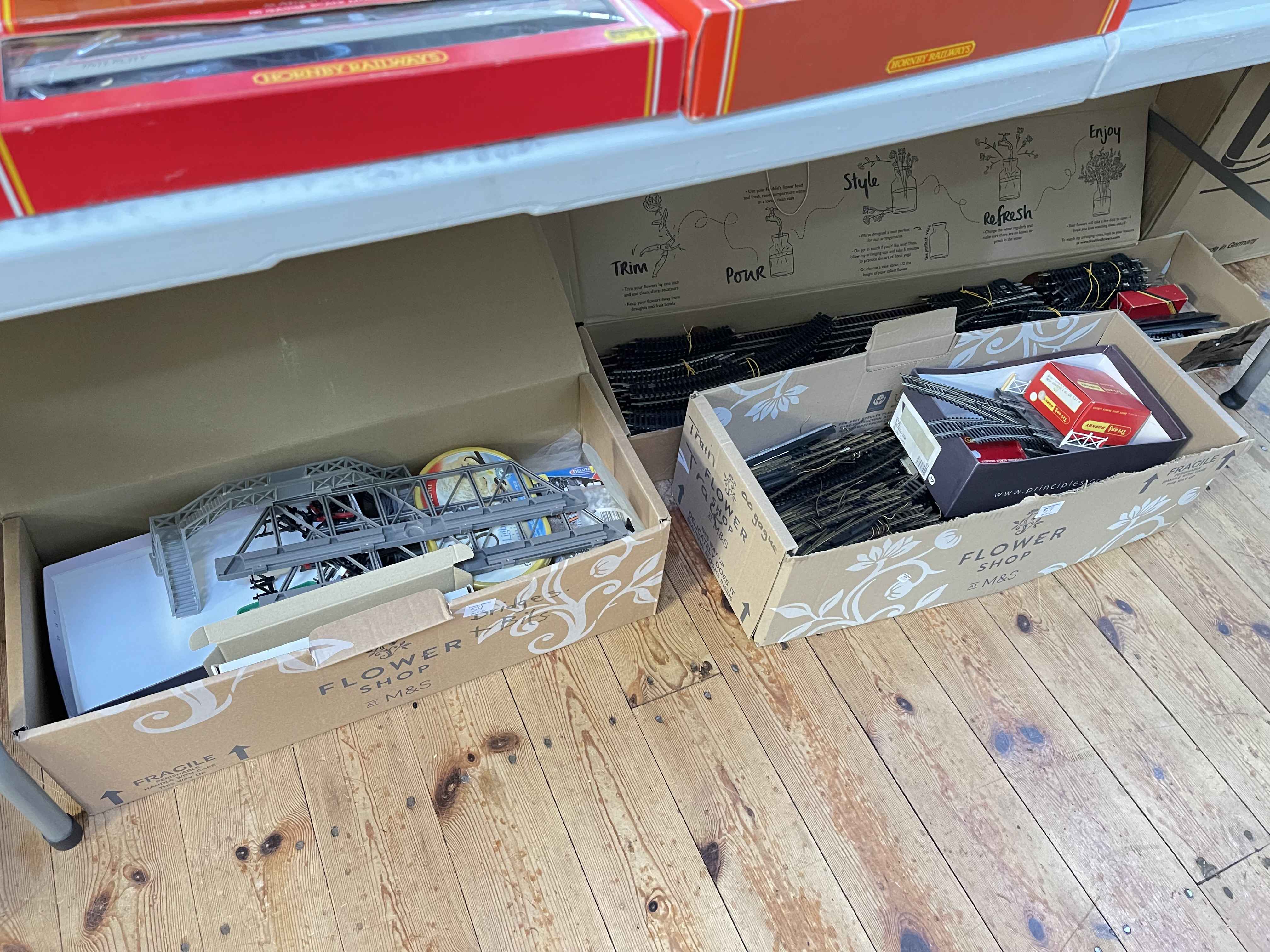 Large collection of Hornby model railway including Steam and Electric Locos, - Image 2 of 4
