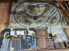 Model railway layout and accessories, locos, rolling stock, etc.