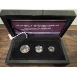 Tristan Da Cunha, Three-Coin Proof Sovereign Set 2018, consisting of sovereign,