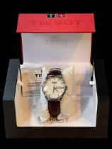 Tissot Visodate wristwatch with box and warranty card.