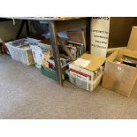 Nine boxes of various books including London, related books,