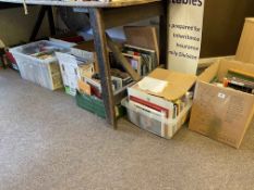 Nine boxes of various books including London, related books,