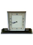 1930's Smiths eight day boudoir clock.