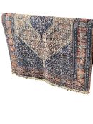 Antique Persian design rug 1.50 by 1.06.