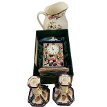 Collection of Masons Ironstone including limited edition Imperial clock,