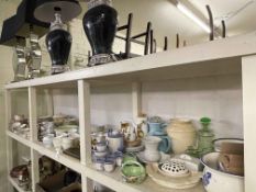 Large collection of part tea wares, Maling, Royal Worcester, etc.