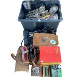 WITHDRAWN Collection of cutlery, binoculars, cameras, etc.