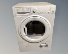 A Hotpoint Aquarius 9kg washer.