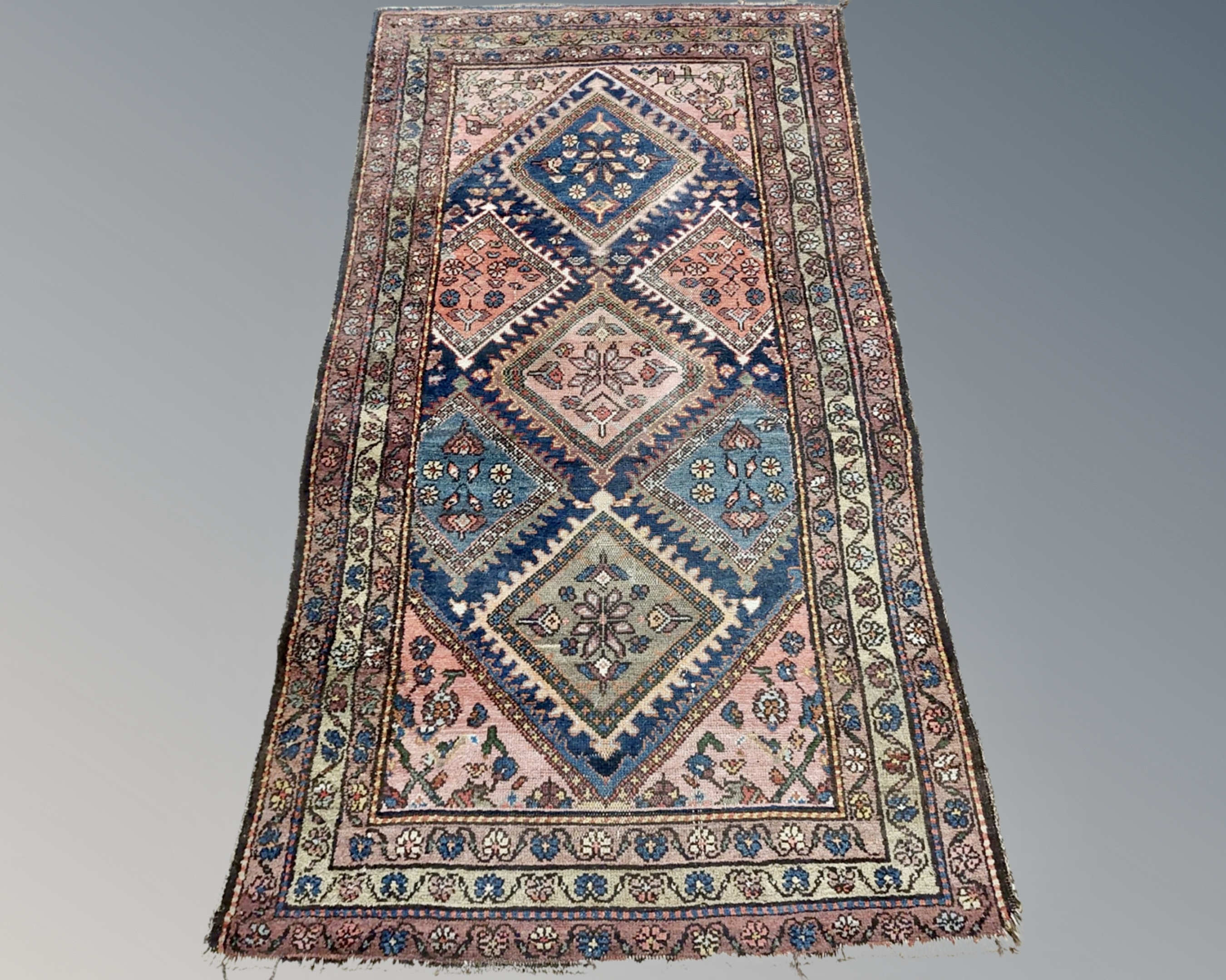 An antique Karabagh rug, South Caucasus,