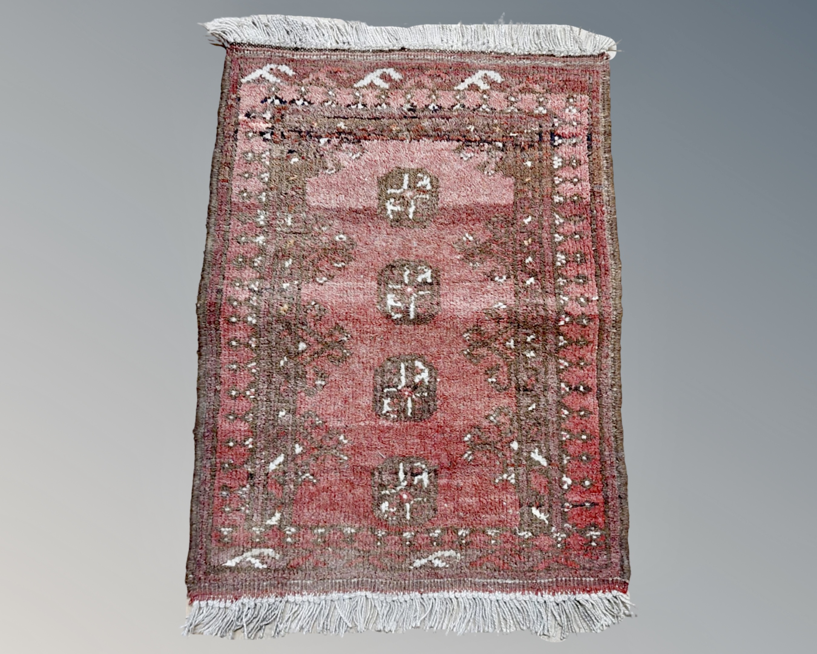 A small Bokhara rug, Afghanistan,