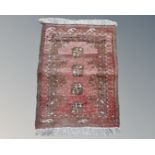 A small Bokhara rug, Afghanistan,