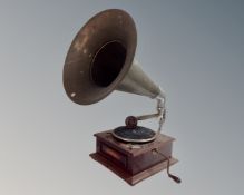 A Royal Model table gramophone.