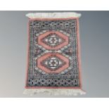 A small Bokhara rug, Afghanistan,